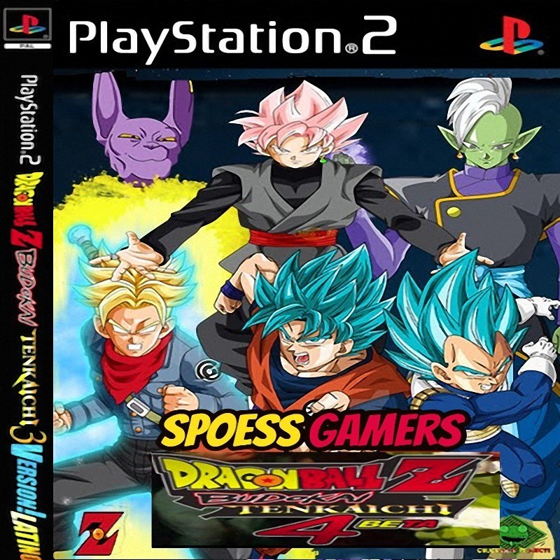 Jogo Ps 2 Dragon Ball Z B Tenkaichi 4 Mod Latino Béta 3 Ps2