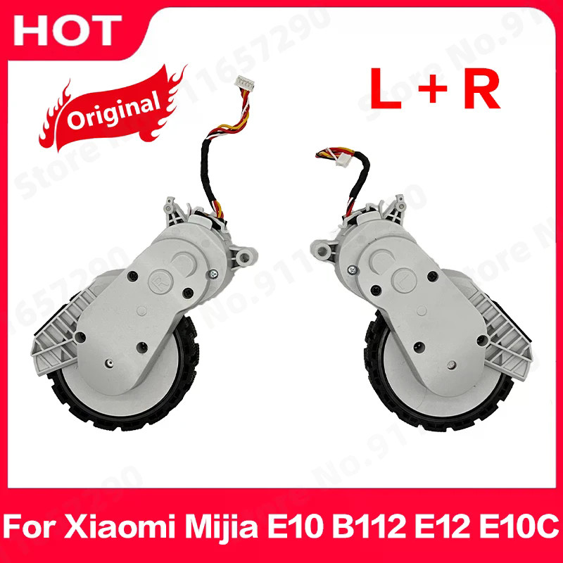 Rodas De Acionamento Do Motor Lr Para Xiaomi Mijia S20 E10 B112 E12 E10C Robô As