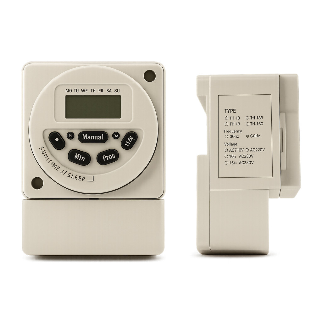 TIMER PROGR HORARIO SIM COEL 220V TH190