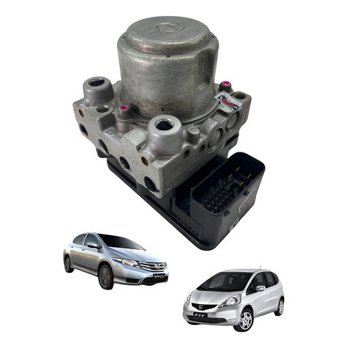 Modulo Abs Central Freio Honda City Fit 1.5 2009 2014 Preto