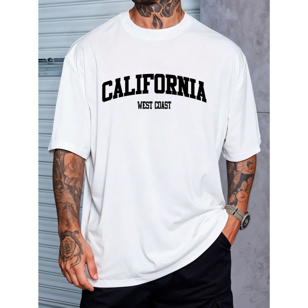 Camiseta Camisa California West Coast College Streetwear