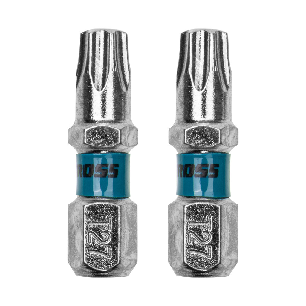 BITS TORX T27, ACO CROMO MOLIBDENIO, 25MM, 2PCS // GROSS em Oferta na Shopee