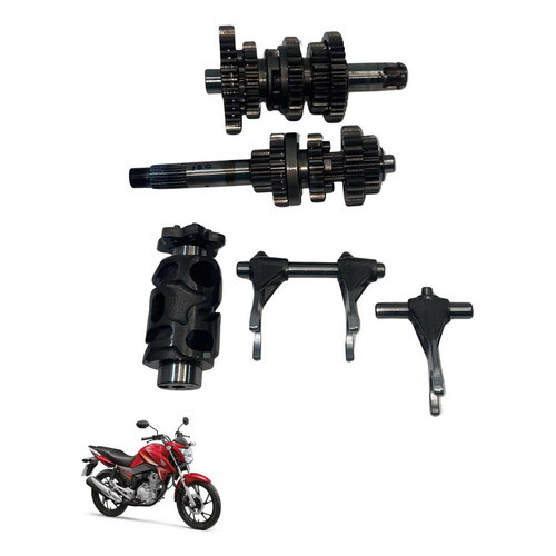 Caixa Macha Cambio Honda Cg 160 Titan Fan Cargo -2852
