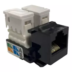 CONECTOR RJ45 FEMEA CAT5E WT-2001 C/W BRANCO
