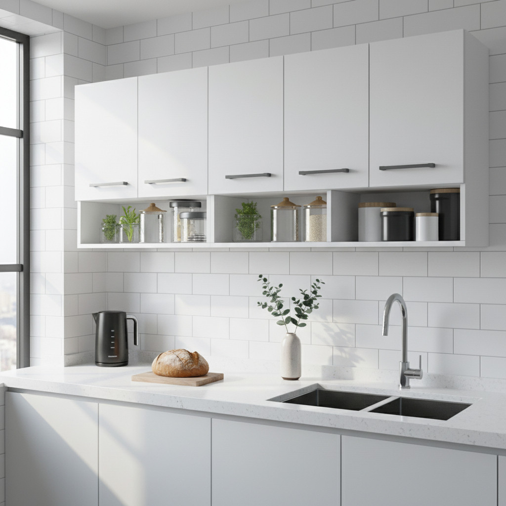 Armário de Cozinha Aéreo 5 Portas: Onde Comprar | BuscaProdutos