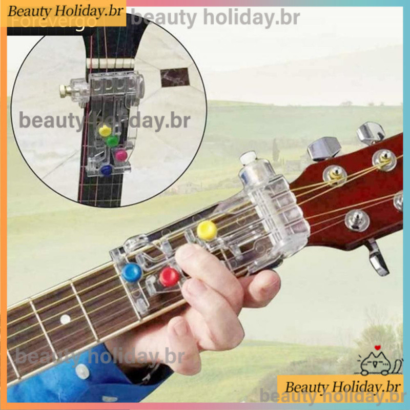 Guitar Treinador Iniciante De Violão Ferramenta De Aprendizagem De Acordes Dedo À Prova De Dor Acessórios De Prática F em Oferta na Shopee