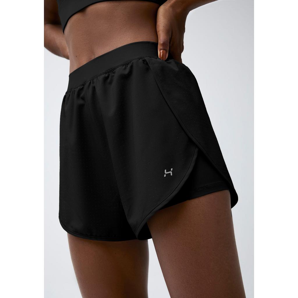 Shorts Esportivo Feminino Runner Texturizado em Oferta na Shopee