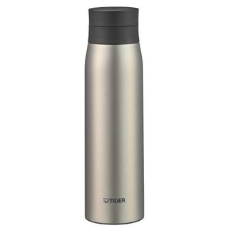 Exclusivo WEB Garrafa térmica Tiger TIGER Garrafa de água 600ml com rolha de gelo Parafuso Caneca Garrafa Garrafa de aço inoxidável Garrafa isolada a vácuo Isolamento térmico  frio Copo para uso doméstico Minério de titânio aço inoxidável MCY-K060X