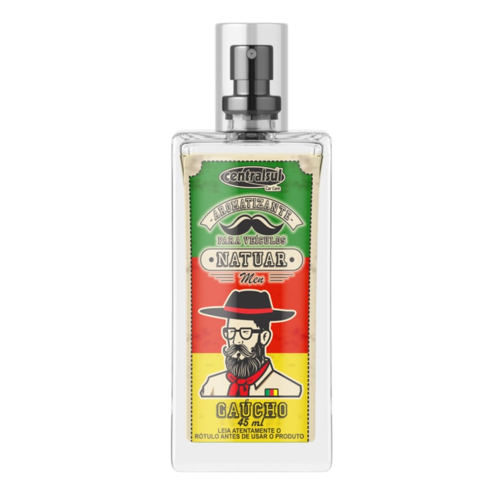 AROMATIZANTE NATUAR MEN GAÚCHO CENTRALSUL 45ML — imagem 2 de 2