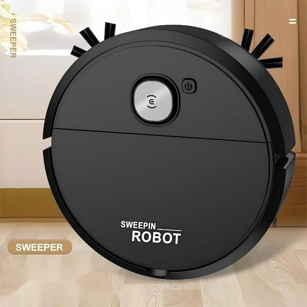 Robô Varredora/Aspirador De Pó Automática 3 Em 1 Limpeza Doméstica Robótico Inteligente E Silencioso em Oferta na Shopee