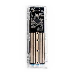 Case SSD Externo M.2 Nvme Tipo C USB 3.1 Transparente