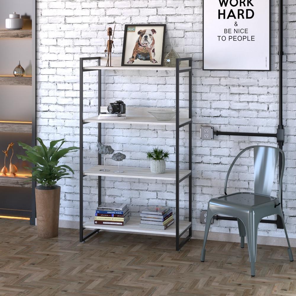 Estante Kuadra 80X40X146cm C/04 Prateleiras