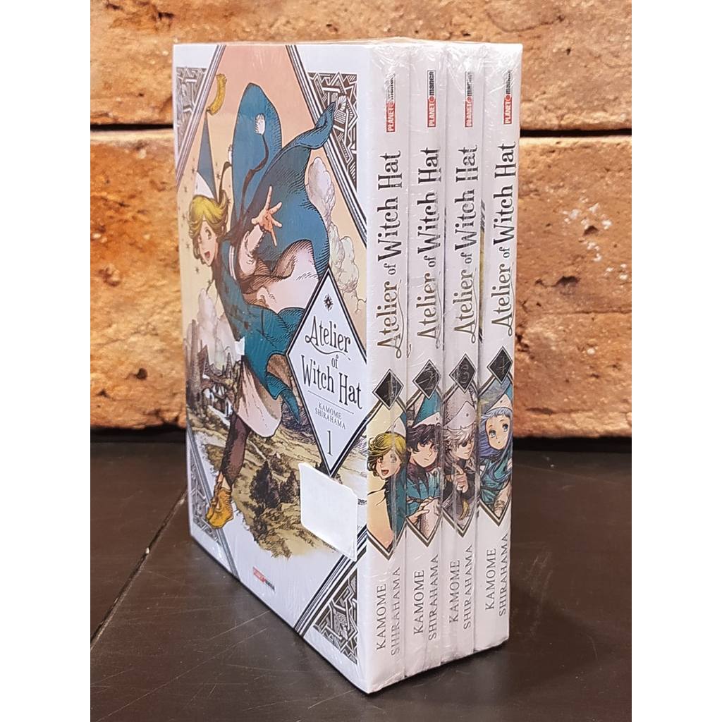 Kit Atelier of Witch Hat Vol. 1 ao 4