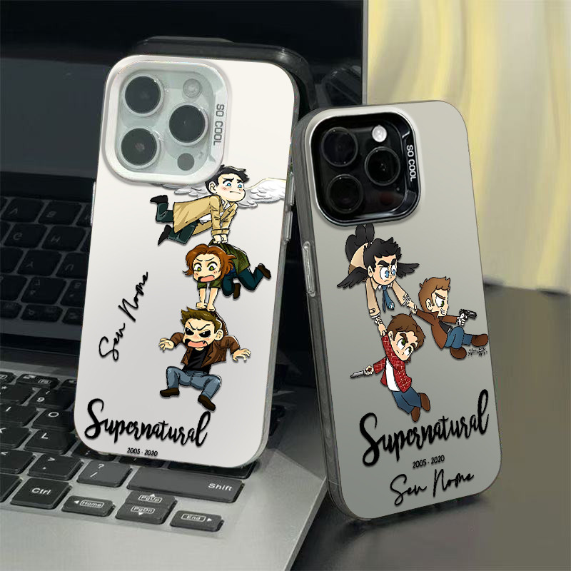 Capinha personalizada Supernatural para moto g54 g22 g24 g34 g52 g60 g84 e22 e40 g14 g10 g20 g30 capa anti impacto em Oferta na Shopee