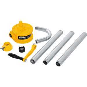 Bomba Manual Rotativa Para Óleo Vonder 150ml/Giro Tambor 50L e 200L SAE 90