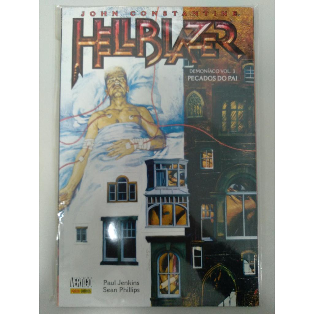 John Constantine Hellblazer Demoníacos - Vol. 03: Pecados do Pai de Paul Jenkins; Sean Philips