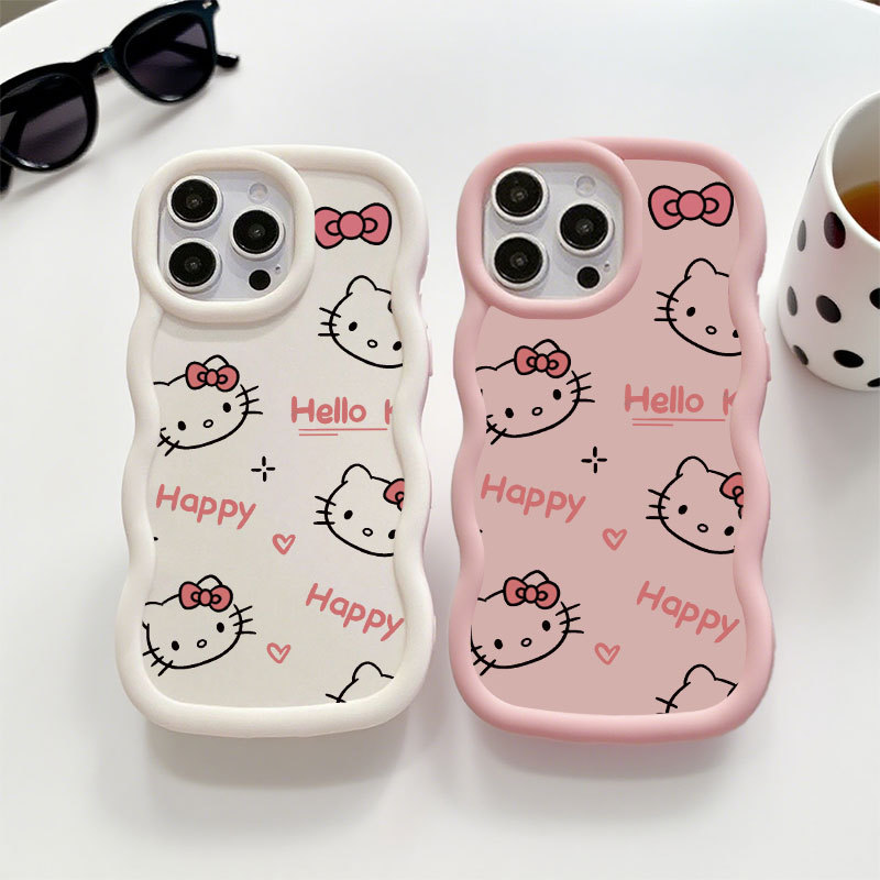 Capa Para iPhone Xr 13 11 16 16E 17 15 14 12 Pro Max 17Air Xs 7 8 Plus Feliz Gatinho Gato Caso De Telefone em Oferta na Shopee