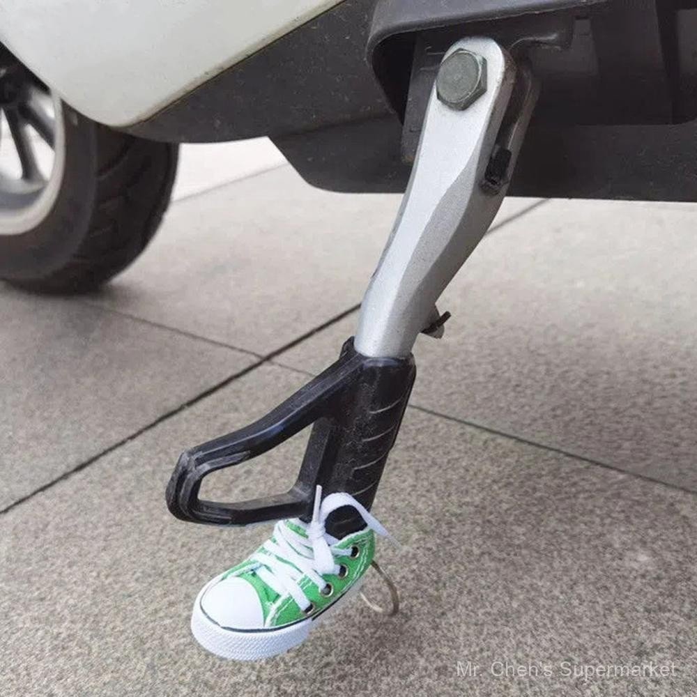 1 Peça 7,5cm Suporte Lateral de Motocicleta Sapatos de Lona Acessórios para Bicicleta