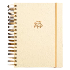 Planner Meu Plano Perfeito | Capa Dura Creme