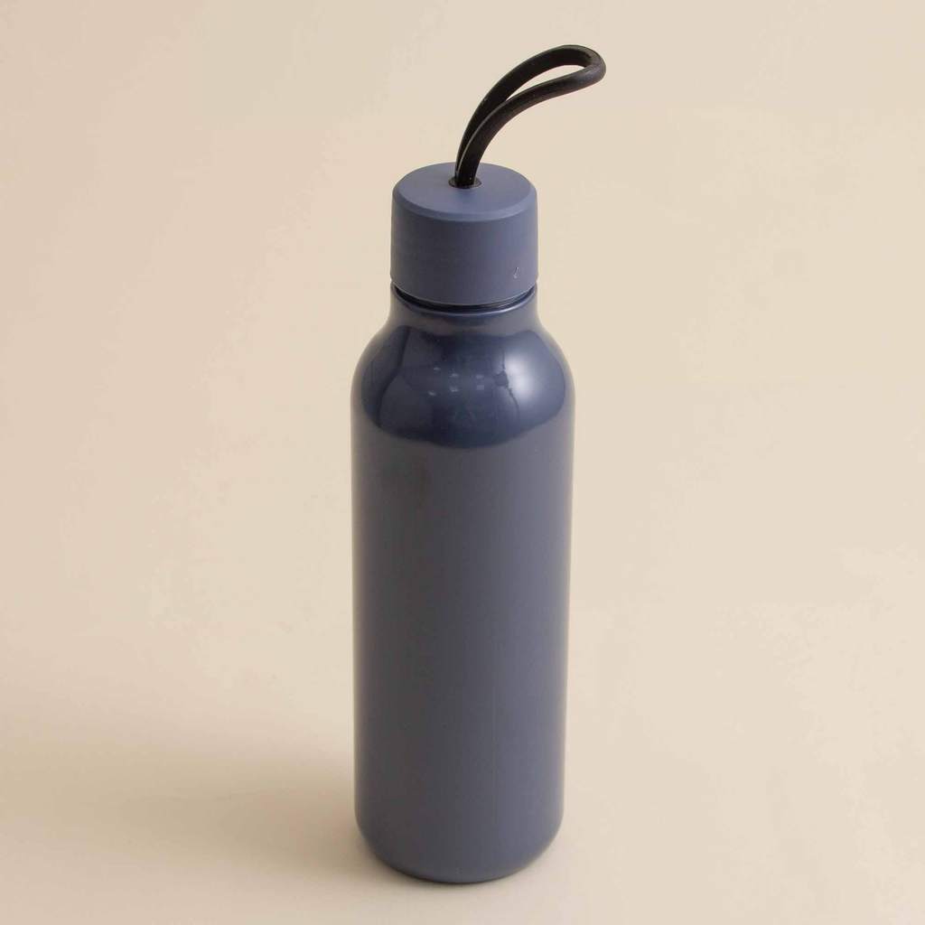 Garrafa Squeeze De Plástico 700ml Azul Escuro  -
