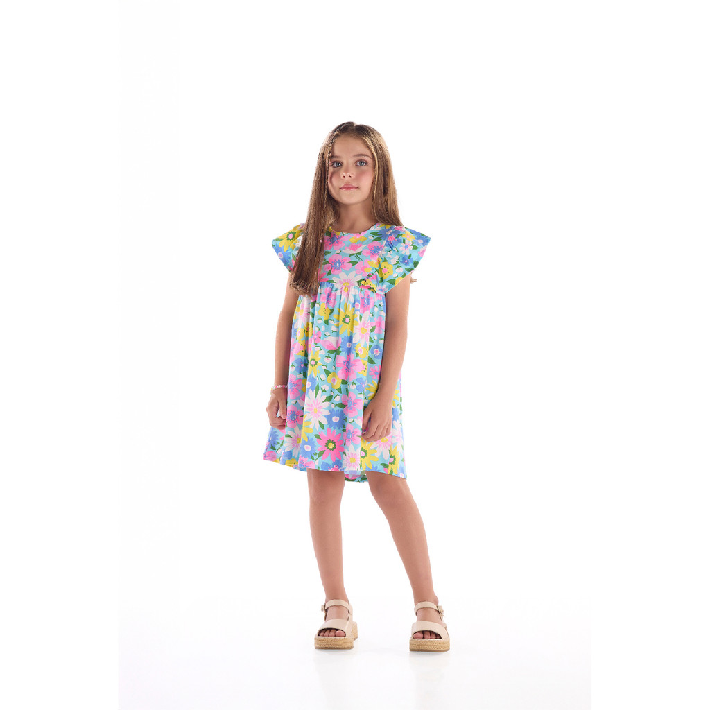 Vestido Infantil Cotton Quimby
