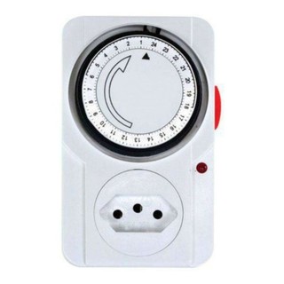 Temporizador Analógico Timer Manual Tomada Liga Desliga Energia 110v / 220v Tomada Inteligente