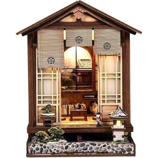 Kits De Recanto De Livro Para Adultos , Boneca Em Miniatura , Casa Pequena , Conjunto De Canto Japonês , Mini Kit De Con