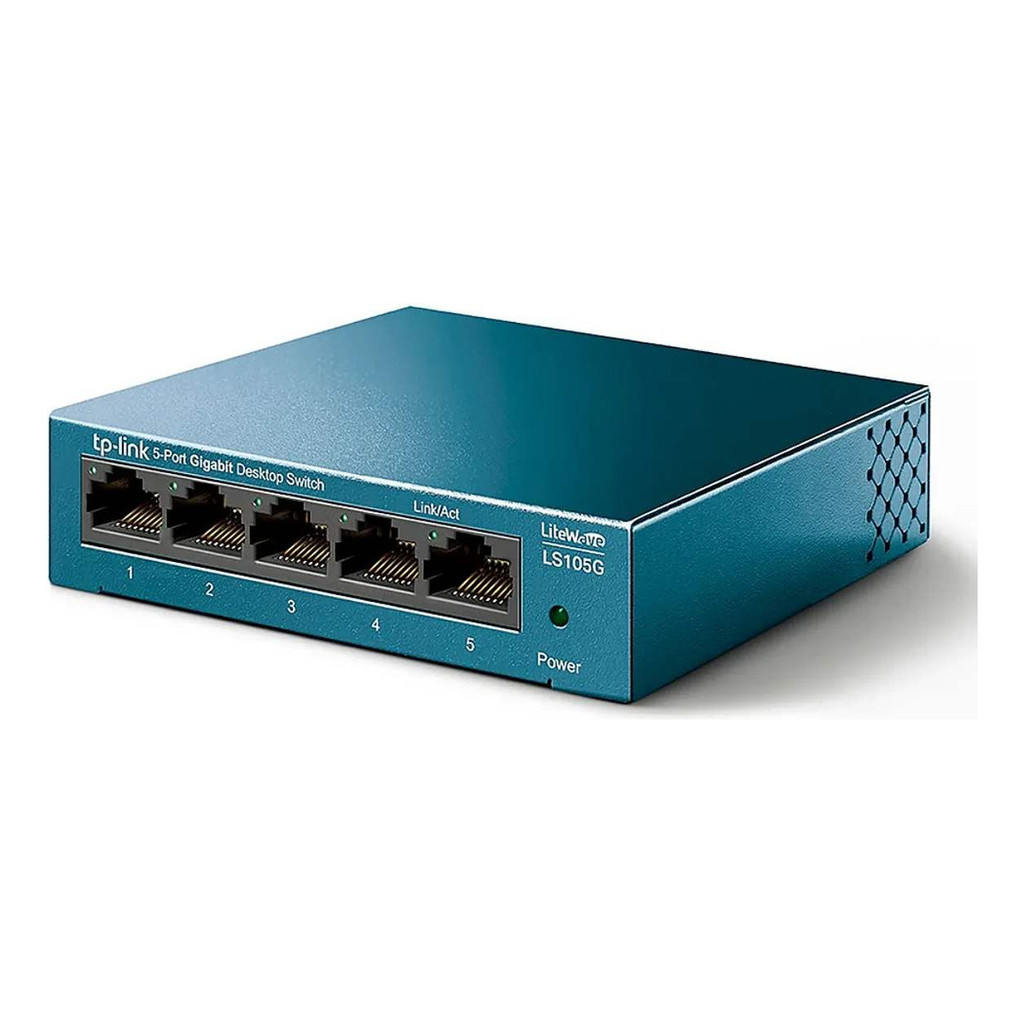 Switch Gigabit De Mesa Tp-link Ls105g 5 Portas 10/100/1000