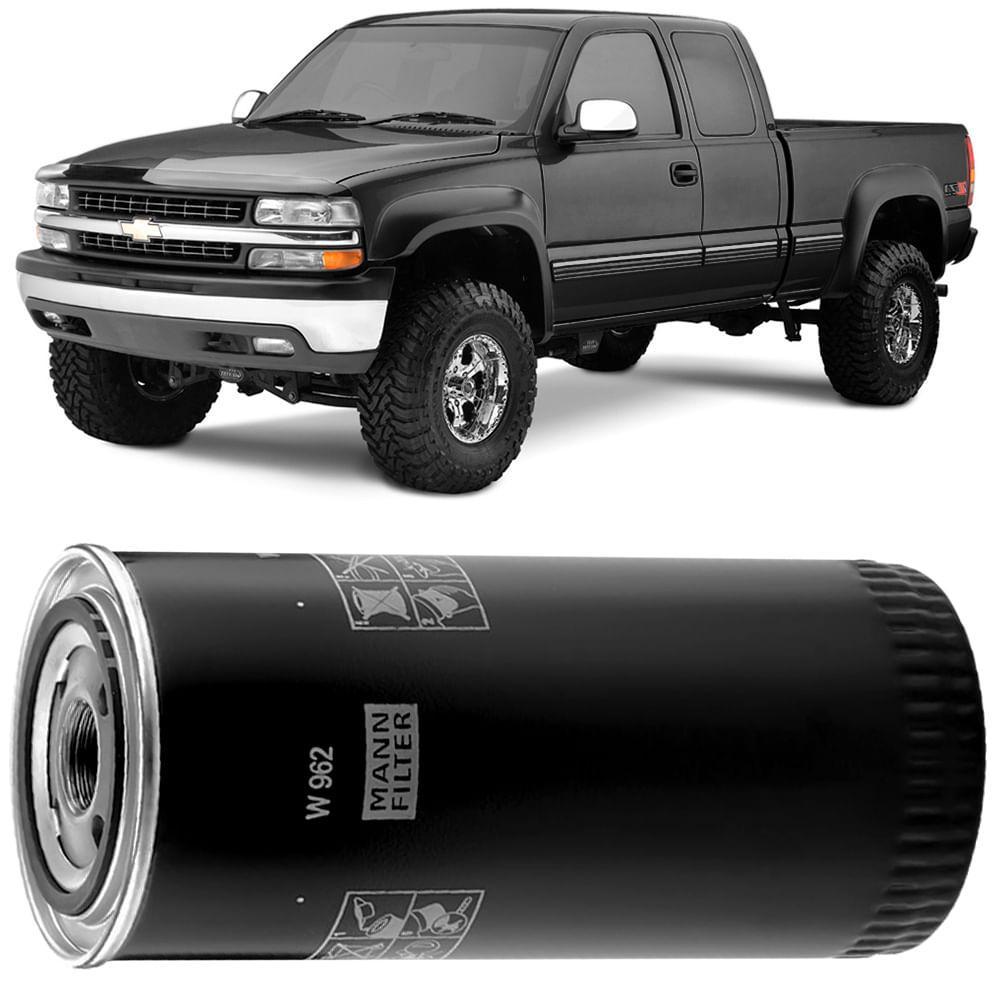 Filtro Óleo Chevrolet Silverado 97 A 2001 Mann-filter W962