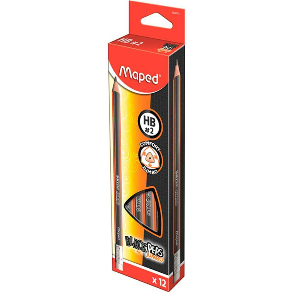 Lapis Preto Maped Hb C/12 em Oferta na Shopee