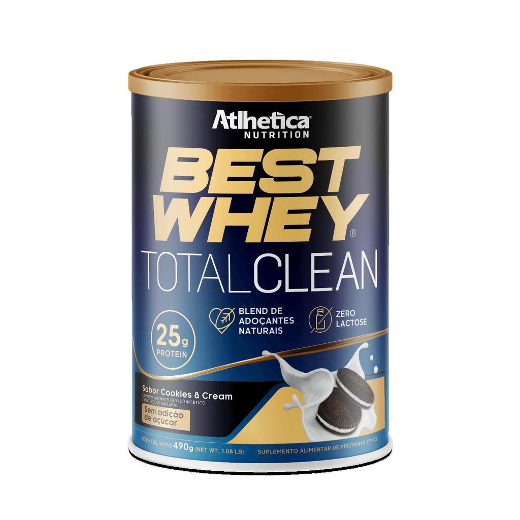 Best Whey Total Clean Cookies & Cream em Oferta na Shopee