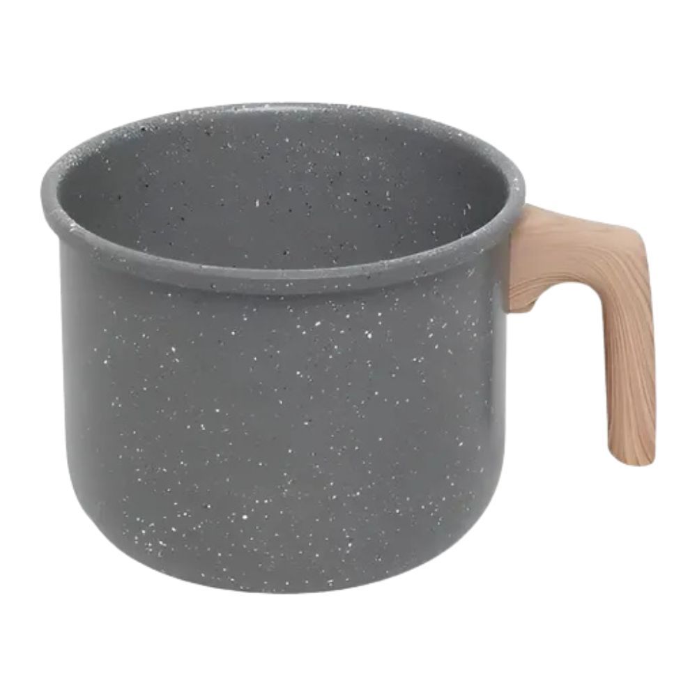 Leiteira Oster Em Aluminio Revetimento Ceramico 1,9l 14cm Marble Edition Dark Grey em Oferta na Shopee