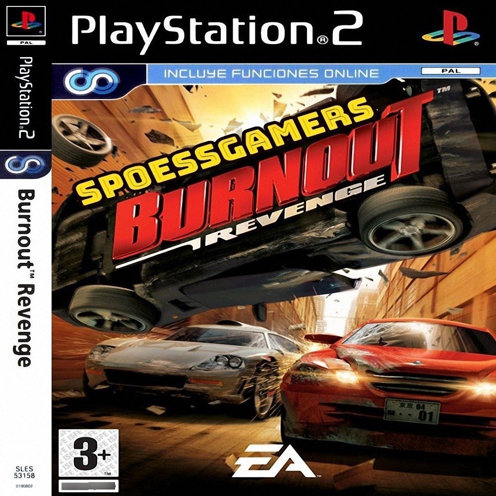 Jogo Ps 2 Burnout 4 Revenge Ps2 Carros Corrida  . Me