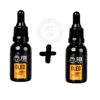 Kit 2 Óleo Para Barba 30ml FOX FOR MEN – Hidrata, Alinha e Dá Brilho em Oferta na Shopee