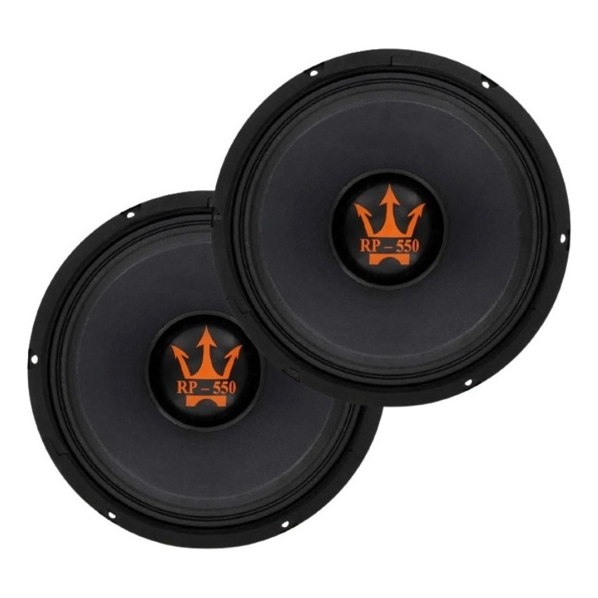 Par Alto Falante Magnum 10 Polegadas 550w 8 Ohms Medio Grave