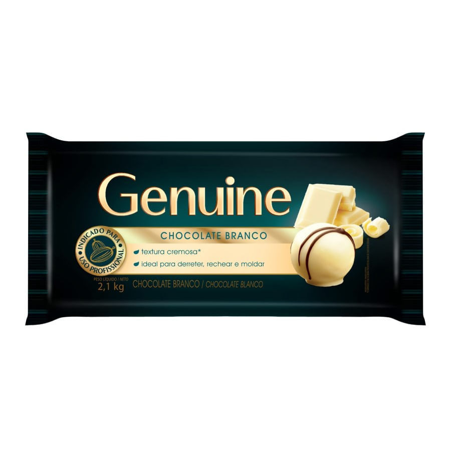 Chocolate Branco Genuine 2,1Kg Cargill