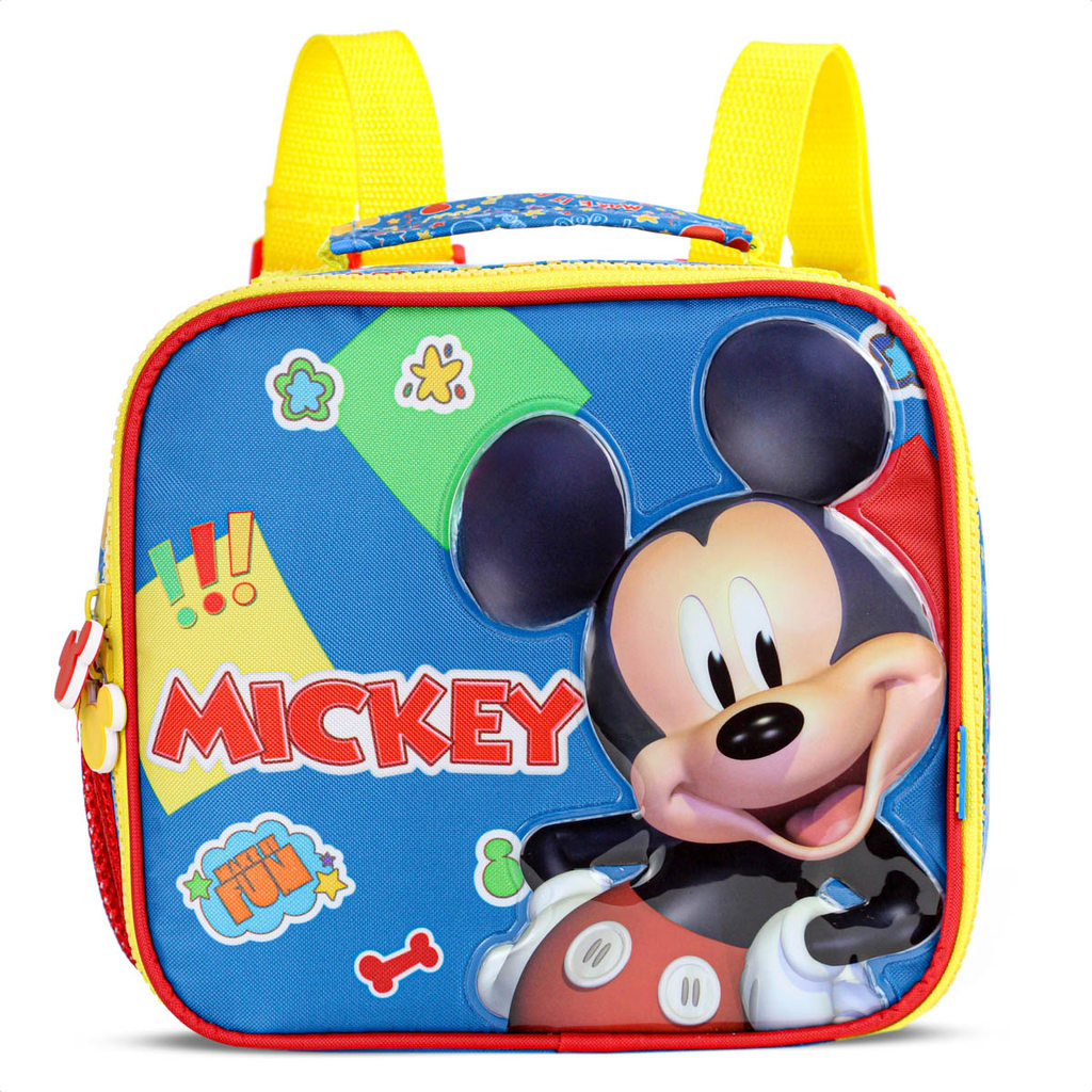 Lancheira Escolar Xeryus Mickey 14894 Azul - Infantil
