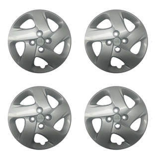 Calota Aro 14" cor Prata modelo Mobi 19/20 Jogo c/ 4 Calotas Grid - 298CB-PTA-E em Oferta na Shopee