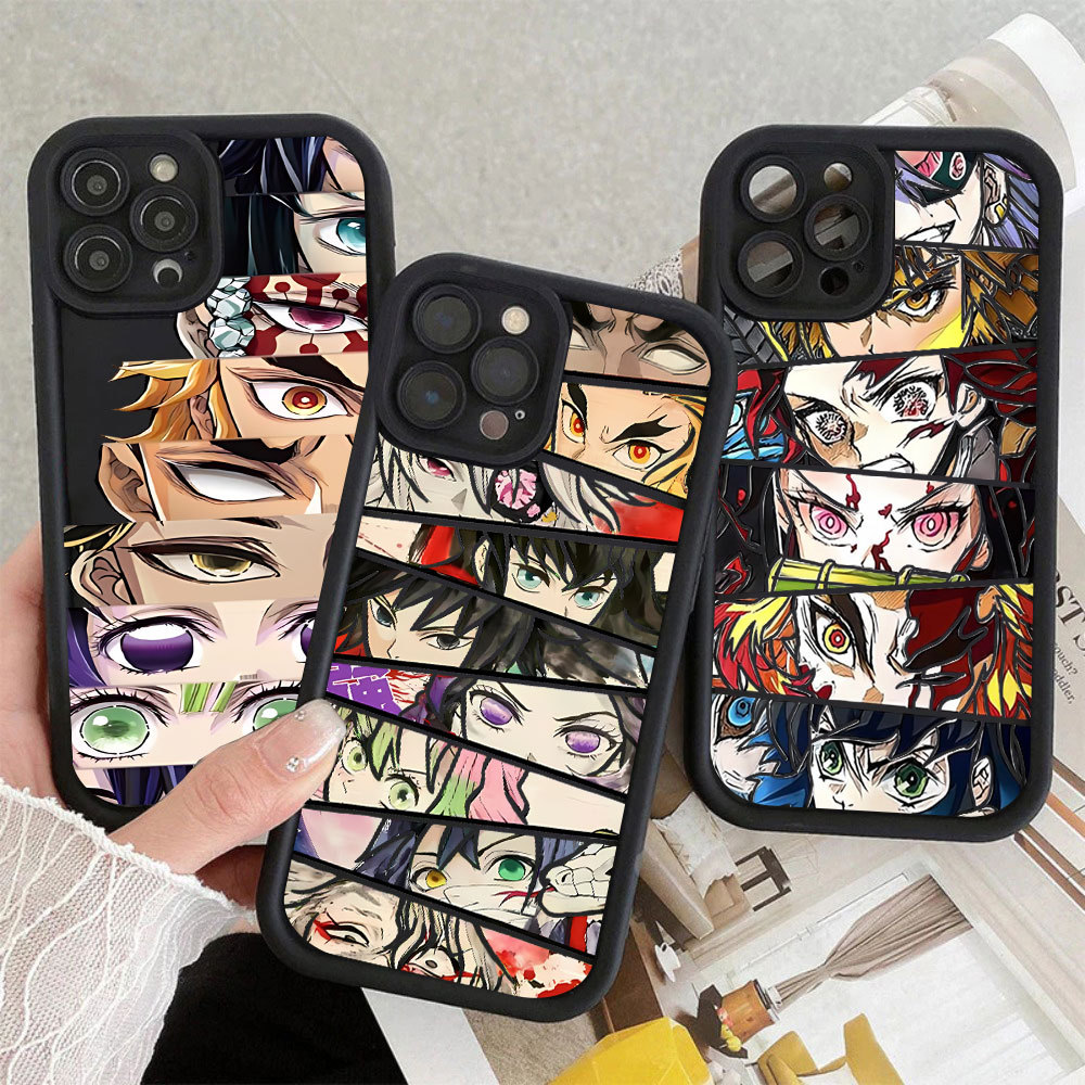 Capinha Para Samsung A07 A17 A56 A36 A55 A54 A16 A15 A14 A05S A34 A35 A32 Capa de celular Demon Slayer de Caso em Oferta na Shopee