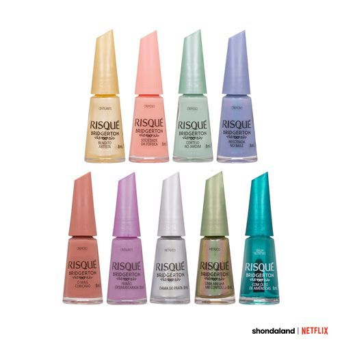 Kit Completo Bridgerton & Risqué - 9 unidades em Oferta na Shopee