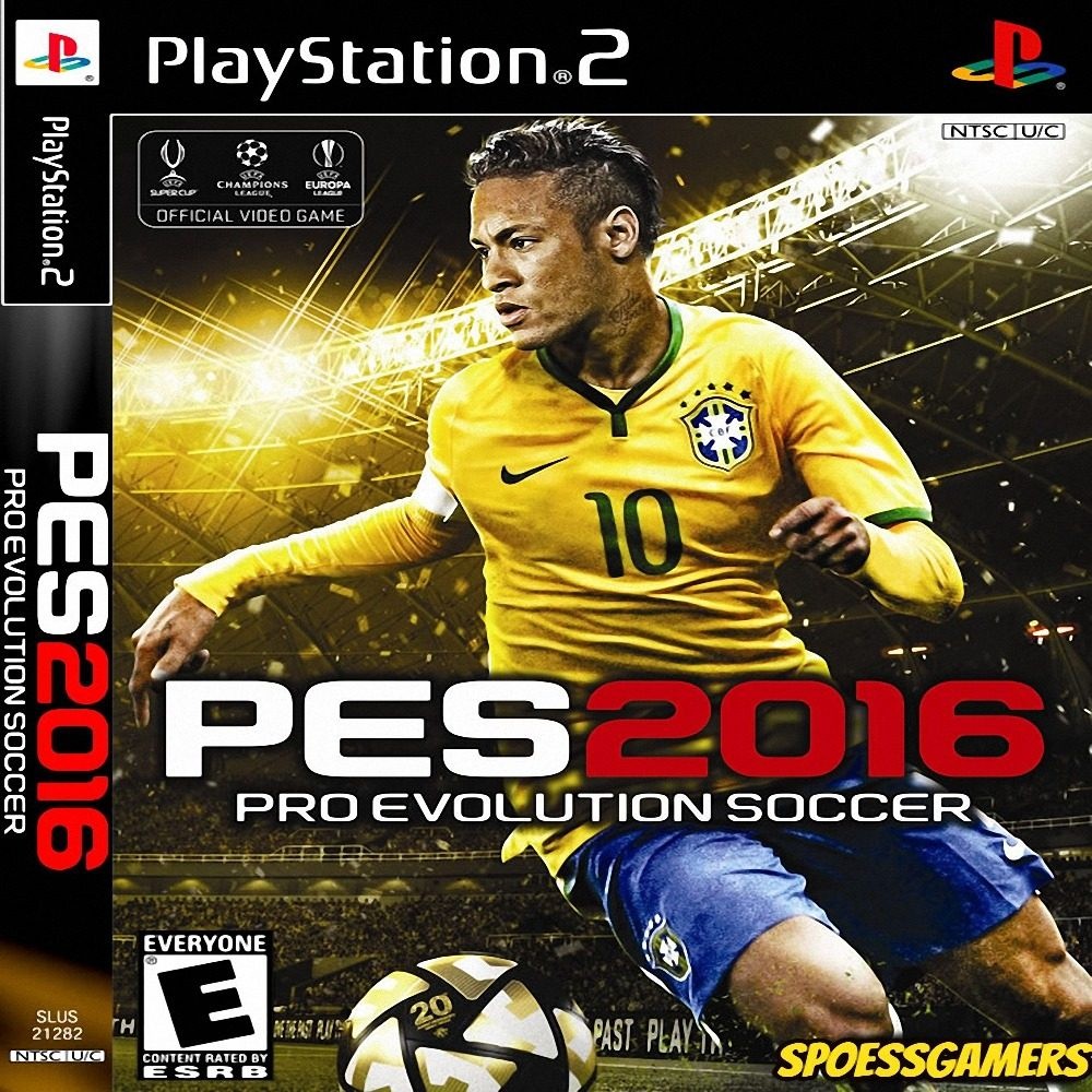 Jogo Ps 2 Pes 2016 Pro Evolution Soccer  .