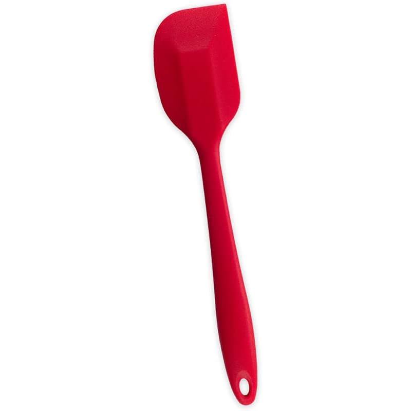 Espátula de Silicone Vermelha Grande para Panelas Antiaderentes Clink