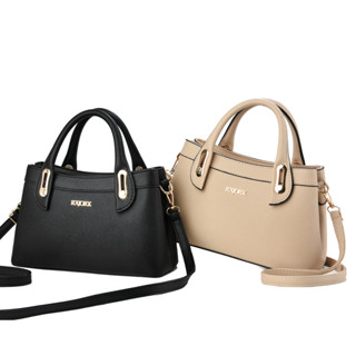 Bolsa Elegante De Zíper Duplo Para Mulheres - Padrão Clássico De Lichee, Alça De Ombro Removível, Fecho De Correr em Oferta na Shopee