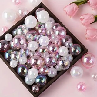 12pçs Bola Mágica Colorida Bolha Transparente Decoração De Bolo De Aniversário em Oferta na Shopee