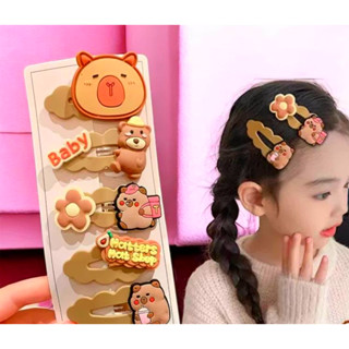 5 Presilhas de cabelo de capivara em Oferta na Shopee