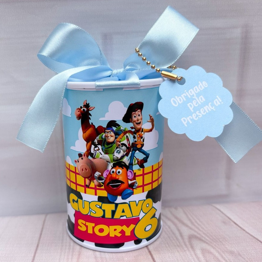 Cofrinho Personalizados Toy Story Filme - 10x6cm Lembrancinha Festa Infantil Aniversário