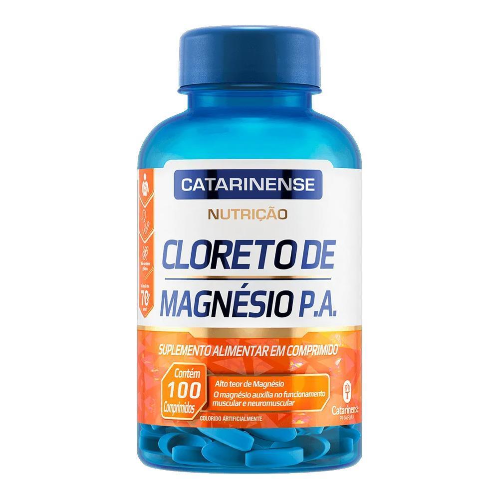 Cloreto De Magnésio P.A. Com 100 Comprimidos Suplemento em Oferta na Shopee