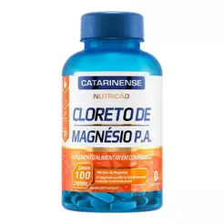 Cloreto De Magnésio P.A. Com 100 Comprimidos Suplemento