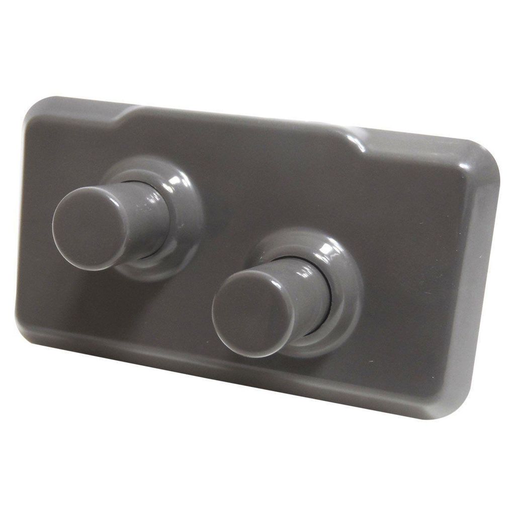 Interruptor Duplo Cinza Baltico Refrigerador Brastemp W10471976