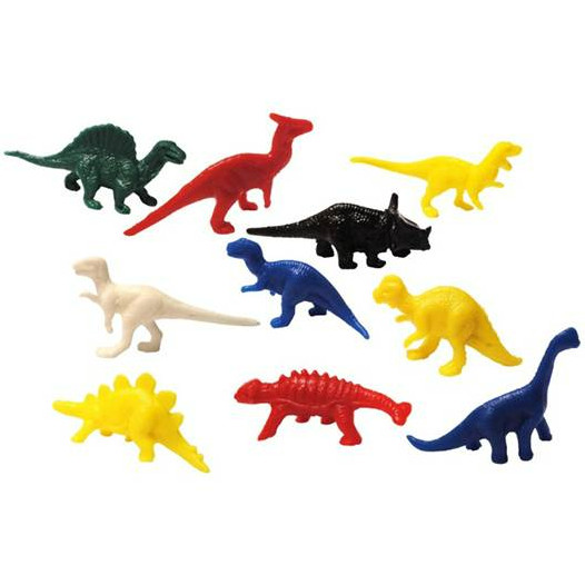 Kit 3 Pacotes Mini Dinos 10 Unidades Cada Sortidos